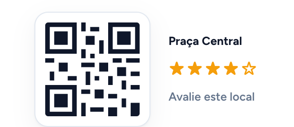 Avaliação de uma praça por QR Code